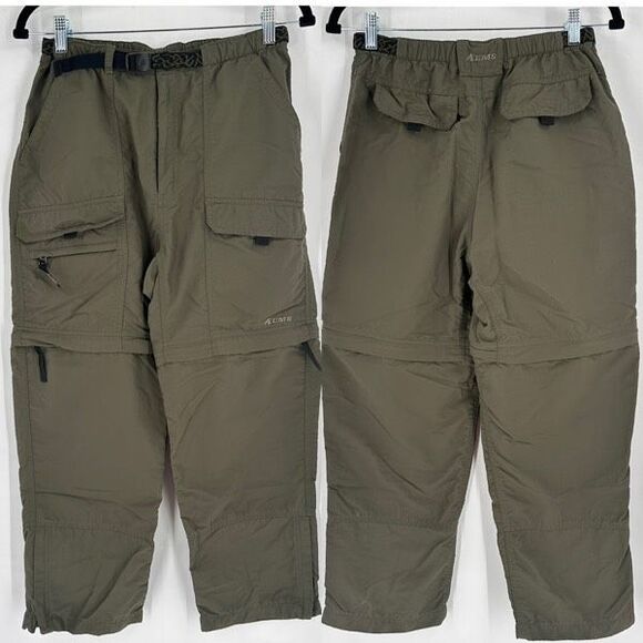 Eastern Mountain Sports Pants - Eastern Mountain Sports Olive Cargo Pants